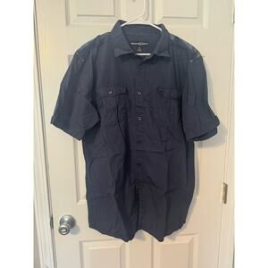 Bud Light Casual Embroidered Short Sleeve Button Down Shirt Sz: XL